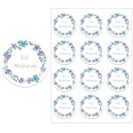 24/48pcs EID Mubarak Decor Stickers Ramadan Mubarak Decoration Islam Muslim Festival Favor Gifts Labels HAJJ Ramadan Kareem