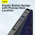 Baseus Phone Case For iPhone 12 Pro Max 12Max Transparent Plating Clear Case Coque Thin Soft TPU Back Cover For iPhone 12Pro Max