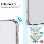 Shockproof Phone Case For iPhone 12 11 Pro Max Xs X Transparent Silicone Case For iPhone 7 8 Plus SE 2020 XR 12 Cases Back Cover