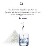 SowSmile 100% Keratin Collagen Silk Natural Moisturizing Repair Hair Scalp Care Vitamins Treatment Perfect Mix Serum Powder