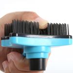 4 Colors Puppy Cat Faded Comb Hair Brush Plastic Pet Dog Grooming Supplies for Small Dogs Cats Brushes Mascota Products for Pets