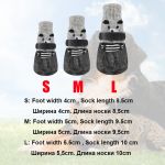 4pcs/Set Cute Cotton Rubber Pet Dog Shoes Waterproof Non-slip Dog Rain Snow Boots Socks For Puppy Large Small Cats Dogs