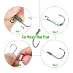 DONQL Quick Knot Tool Fast Knotter Scissors For Fishing Line Cutter Hook Sharpener Tyer Fly Tying Tools Carp Fishing Accessories