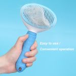 Dog Hair Removal Comb Grooming Cats Comb Pet Products Cat Flea Comb Pet Comb for Dogs Grooming Toll Automatic Hair Brush Trimmer