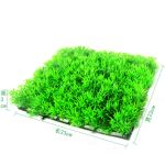 Eco-Friendly  Aquarium Ornaments Artificial Water Plastic Green Grass Plant Lawn Aquatic Aquarium Fish Tank Decor