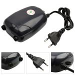 NICREW Aquarium Air Pump Fish Tank Mini Compressor Single Double Outlet with Check Valve Tube Aquatic Accessories 220V 3W 5W