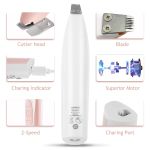 Pet Dog Hair Grooming Machine Electrical USB Charging Trimmer for Pet Cat Dog Face Foot Ear Butt Hair Shaver Low Noise Haircut T