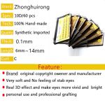 60pcs eyelash bundles/box individual lashes professional Makeup  eyelash extension supplies false eyelashes beam eyelashes cilia
