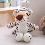 20cm Forest Animals Stuffed Doll Plush Jungle Series Animal Toy Plush Lion Tiger Leopard Giraffe Toys Kids Dolls Kids Gift