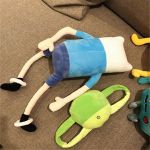 Adventure Time Plush Toys Finn Jake Penguin Doll Soft Stuffed Animal Dolls Children Birthday Gifts Party Decoration