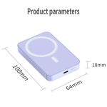 Magnetic Power Bank Mini Wireless Fast Charging Portable 20000mAh Charger External Battery Pack For iPhone13 14