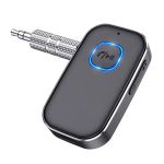 Bluetooth 5.0 Receiver for Car, Noise Cancelling Bluetooth AUX Adapter, Bluetooth Music Receiver for Home Stereo