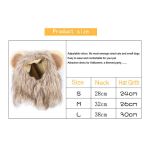 Playful Cat Wig Lion Mane Cosplay Hat - Cute Pet Clothes Cap with Ears for Dogs and Kittens