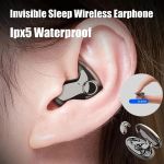 Invisible Sleep Wireless Earphone, TWS Bluetooth 5.3, IPX5 Waterproof, Noise Reduction