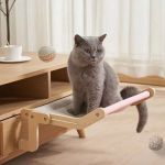 Durable Wooden Assembly Cat Window Hanging Bed and Popular Hammock Nest Beds