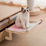 Durable Wooden Assembly Cat Window Hanging Bed and Popular Hammock Nest Beds