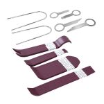 Auto Door Clip Panel Trim Removal Tool Kits Navigation Disassembly Seesaw Car Interior Plastic Seesaw Conversion Tool 4/12 Sets