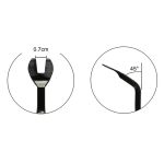 Auto Door Clip Panel Trim Removal Tool Kits Navigation Disassembly Seesaw Car Interior Plastic Seesaw Conversion Tool 4/12 Sets