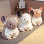 Dropshipping New arrival CUTE plushy Chinchillas soft toy stuffed animal plush doll mascot for kids