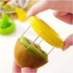 Hot Sale Mini Fruit Kiwi Cutter Peeler Slicer Kitchen Gadgets Tools Kiwi peeling tools For Pitaya Green 29