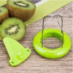 Hot Sale Mini Fruit Kiwi Cutter Peeler Slicer Kitchen Gadgets Tools Kiwi peeling tools For Pitaya Green 29