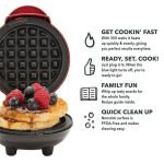 Mini Electric Non-Stick Waffle Maker Mold Pancake Bakeware Pan Bubble Egg Cake Oven Breakfast Waffle Machine Kitchen Accessories