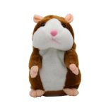 New Talking Hamster Mouse Pet Christmas Toy Speak Talking Sound Record Hamster Educational Plush Toy for Children Christmas Gift