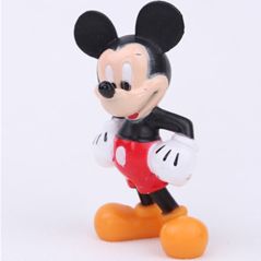 Disney Toys Mickey Mouse Clubhouse Action Figure Toys Cute Mini Mickey & Minnie& Pluto & Donald Duck PVC Collection Dolls