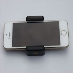 Durable Mobile Phone Clip Adapter Universal For Tripod Monopod Holder Clamp Bracket Stand Holder Mount Black
