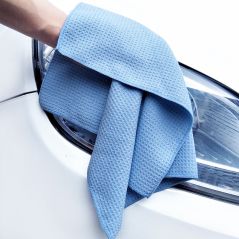 Soft Car Window Care Microfiber Wax Polishing Detailing Towel Car Cleaning Wash Traceless Cloth Kitchen Cleaner 40x40cm