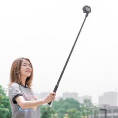 TELESIN 90cm Carbon Fiber Lightest Selfie Stick Aluminium Alloy Tripod For GoPro Hero 9 5 6 7 8 For DJI Osmo Action Camera Ac