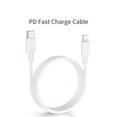 0.25m 1m 2m 3m USB Cable For iPhone Date Fast Charging Type C Cable For iPhone 12 11 Pro Max 8 7 6 Plus Wall Charger Sync Cables