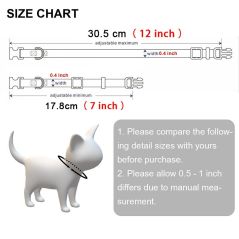 Nylon Collar Reflective Custom Personalized ID Free Engraving Cat Small Dog Cute Nylon Adjustable for Puppy Kittens Necklace