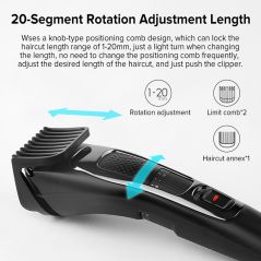 ENCHEN Sharp3S Men's Electric Hair Clipper Kit Barber Professional Cordless Hair Trimmer Self Haircut Machine With Limit Combs