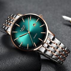 2020 LIGE Luxury Ladies Watch Women Waterproof Rose Gold Steel Strap Women Wristwatch Top Brand Bracelet Clocks Relogio Feminino