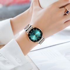 2020 LIGE Luxury Ladies Watch Women Waterproof Rose Gold Steel Strap Women Wristwatch Top Brand Bracelet Clocks Relogio Feminino