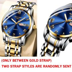 BELUSHI Fashion Ultra Thin Mens Watches Top Brand Luxury Quartz Watch Men Steel Mesh Waterproof Wrist Watch Relogio Masculino
