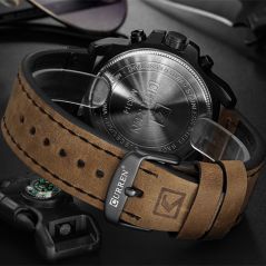 Newest 2018 Men Watches CURREN Top Brand Luxury Quartz Mens Wristwatches Leather Military Date Male Clock Relogio Masculino