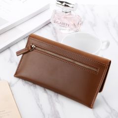 2020 Leather Women Wallets Hasp Lady Moneybags Zipper Coin Purse Woman Envelope Wallet Money Cards ID Holder Bags Purses Pocket