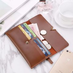 2020 Leather Women Wallets Hasp Lady Moneybags Zipper Coin Purse Woman Envelope Wallet Money Cards ID Holder Bags Purses Pocket