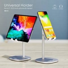 Vothoon Desk Mobile Phone Holder Stand For iPhone Universal Adjustable Metal Desktop Table Tablet Holder Stand For iPad Pro