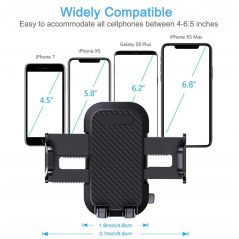 2020 New Long Arm Sucker Gravity Car Mobile Phone Holder Stand Universal Dashboard Clip Support For iPhone 11 PRO Accessories