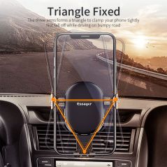 Essager Gravity Car Phone Holder For Samsung Xiaomi Universal Mount Sucker Holder For Phone in Car Mobile Phone Holder Stand