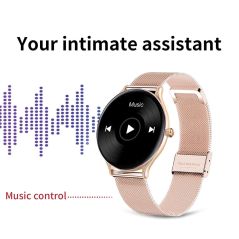 LIGE 2021 New Women Smart Watch Woman Fashion Watch Heart Rate Sleep Monitoring For Android IOS Waterproof Ladies Smartwatch+Box