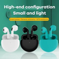 Pro 5 TWS Wireless Mini Headphones 8D Stereo Bass Bluetooth 5.0 Earphones Touch Noise Cancelling Sports Earbuds with Mic