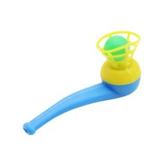 12PCS Pipe Ball Party Gifts Colorful Magic Blowing Pipe Floating Ball Children Toys Party Favors Birthday Present for Kids