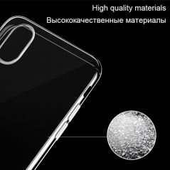 Clear Silicone Soft Case For iPhone XS Max XR X 12 11 pro 7 8 Plus 6 S 6S 5 5S 5SE 6Plus 7Plus 8Plus 12pro 12max TPU Back Cover