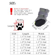 Pet Dog shoes Waterproof chihuahua Anti-slip boots zapatos para perro puppy cat socks botas sapato para cachorro chaussure chien