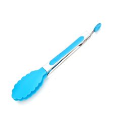 Silicone Food Tong Stainless Steel Kitchen Tongs Silicone Non-Slip Cooking Clip Clamp BBQ Salad Tools Grill Kitchen Accessories