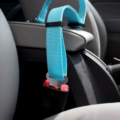 Pet Dog Cat Car Seat Belt For Accessories Goods Animals Adjustable Harness Lead Leash Small Medium Travel Clip French Bulldog